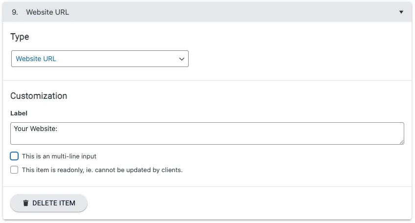 Directory Profile Website URL