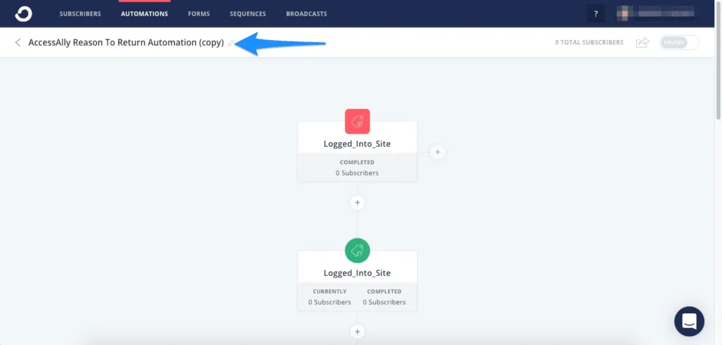 Kit Account Screenshot