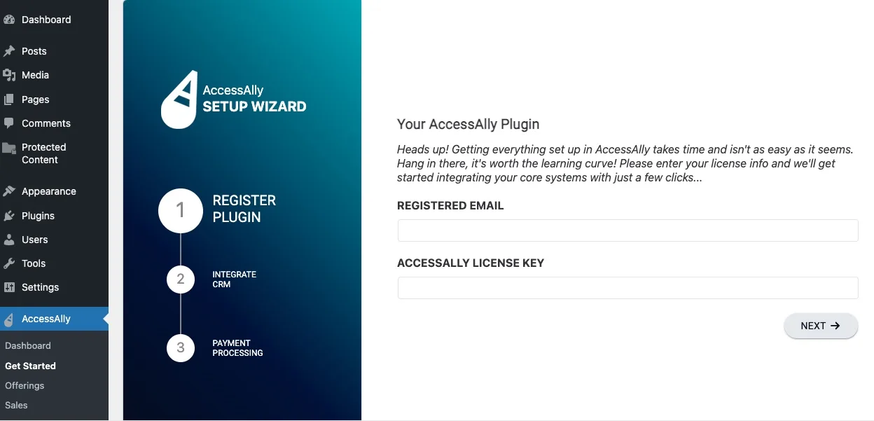 Setup Wizard