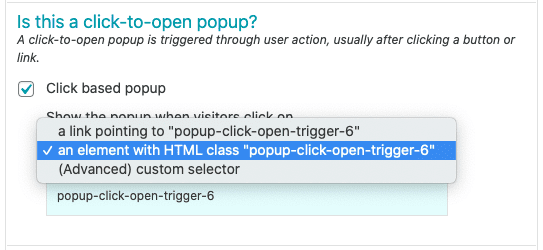 Screenshot from AccessAlly showing an HTML class setting