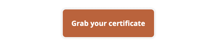 Screenshot of Certificate Download Button