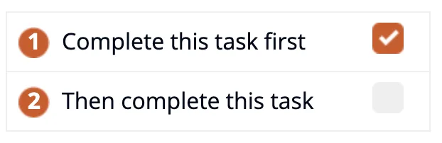 Screenshot of ProgressAlly Objectives