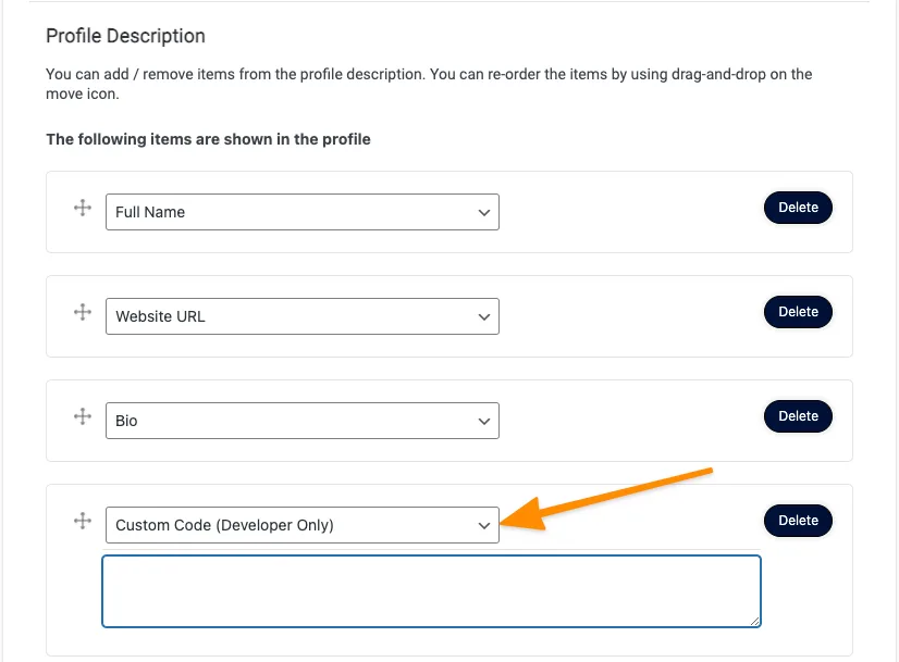 AccessAlly Custom Code Block