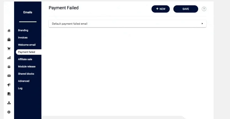 AccessAlly Failed Payment Emails Option 1