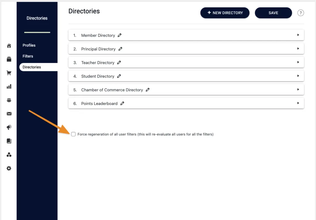 AccessAlly Force Regeneration for Directory Filters