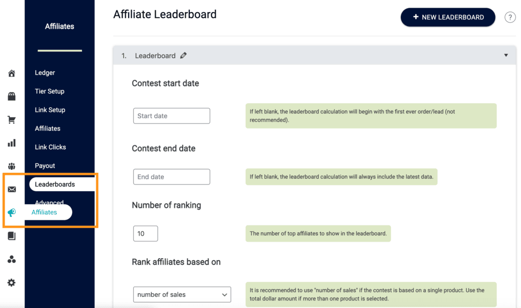 For Business, Privacy & Leaderboard Settings – Support