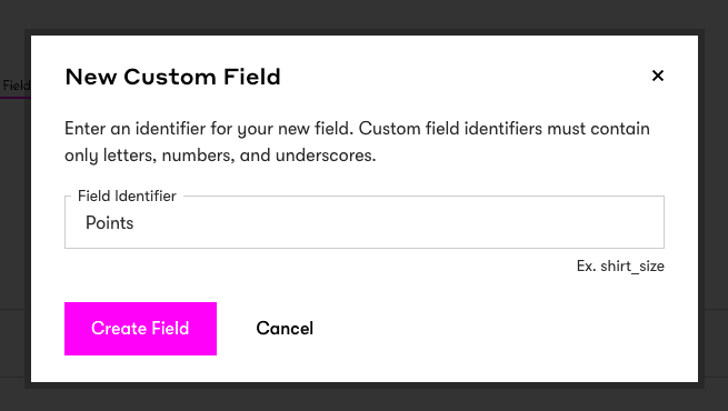 Create Custom Field in Drip