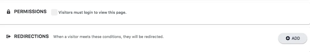 Public Page for the Login Widget