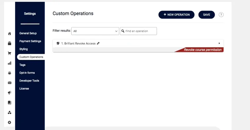Revoke Course Permission AccessAlly