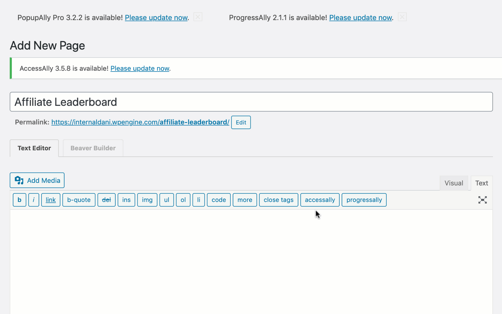 Creating recurring leaderboards