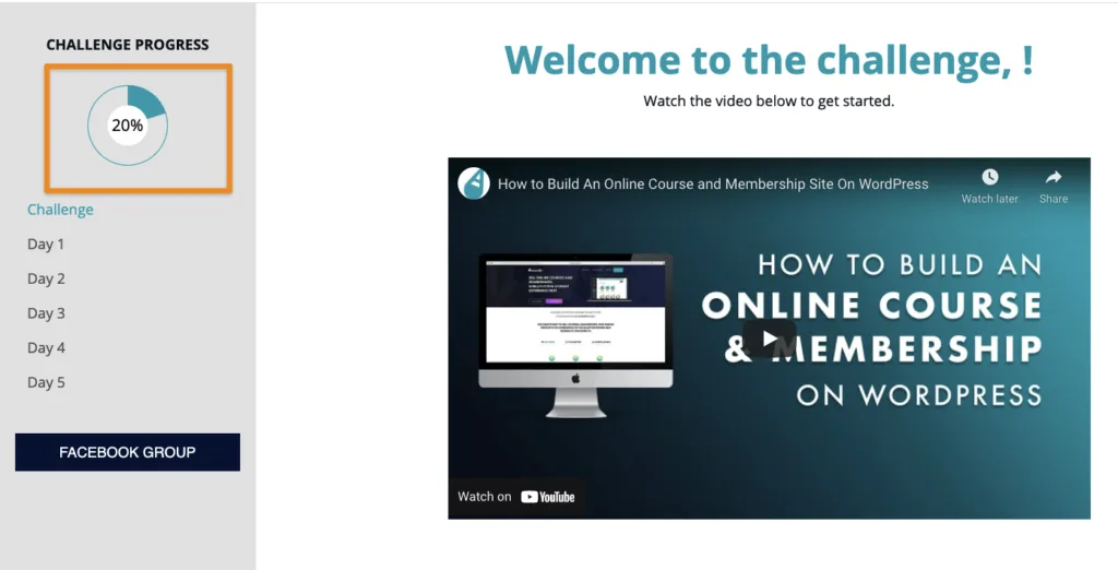 Progress Tracking Display