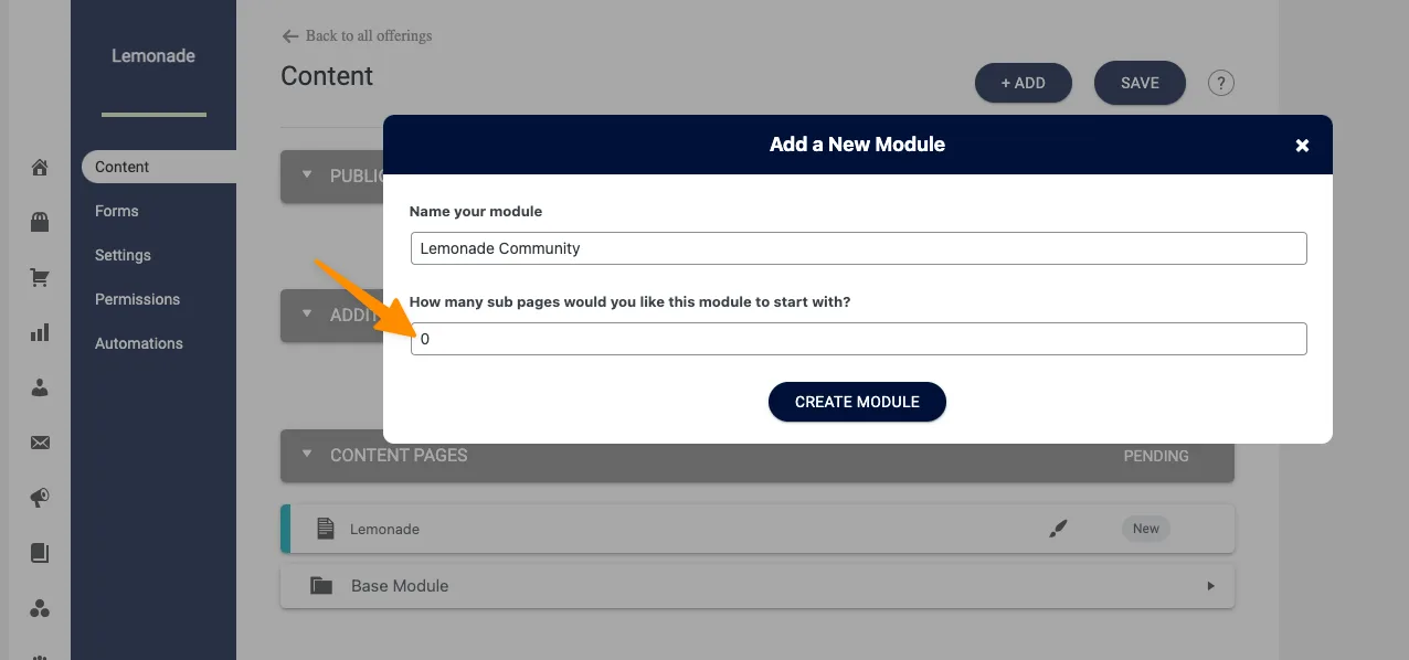 Lemonade Group Program