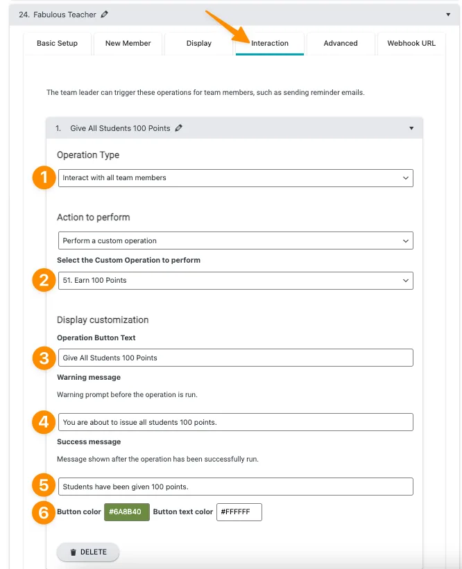 Team Leader All Members Interaction