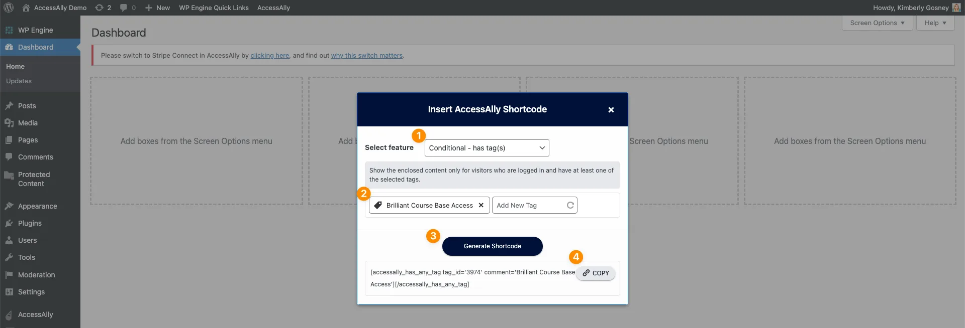Has Tag Shortcode
