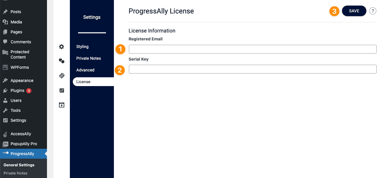 ProgressAlly License Keys