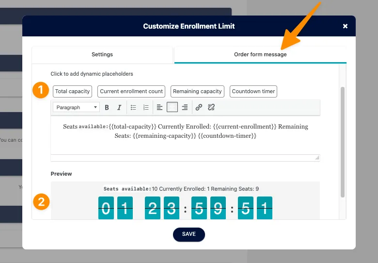 Enrollment Limit 3 Version 2