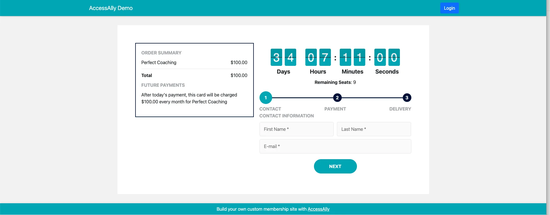 Example flex-two-columns right