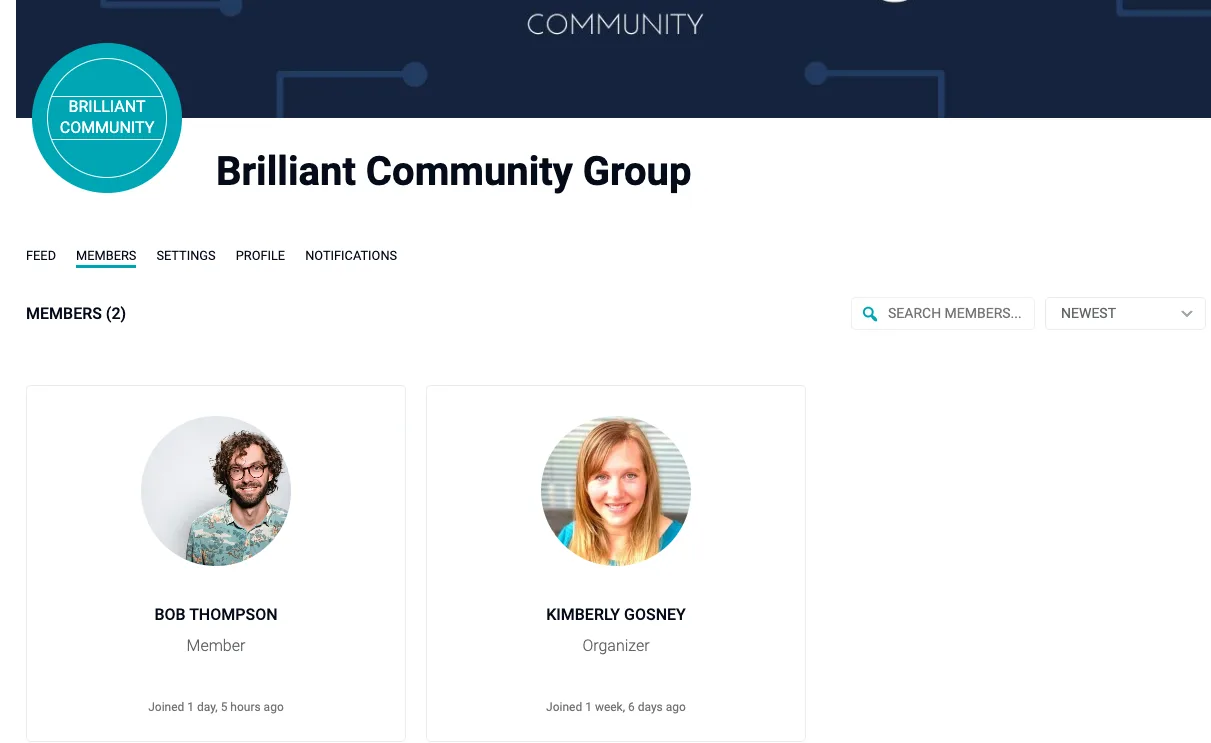 Members Tab