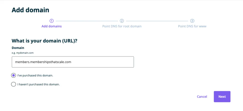 WPEngine Add Domain