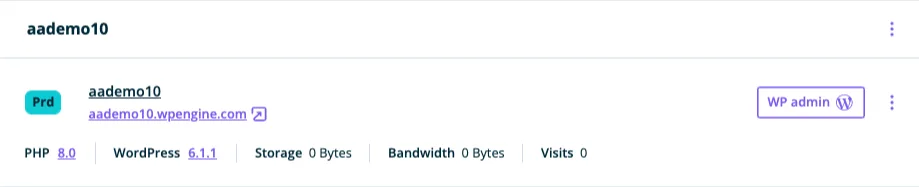 WPEngine Install Complete