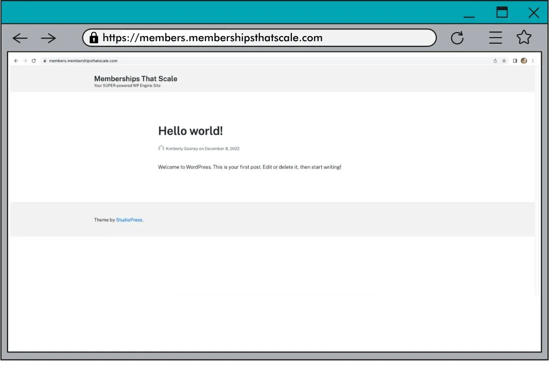New Site on WPEngine