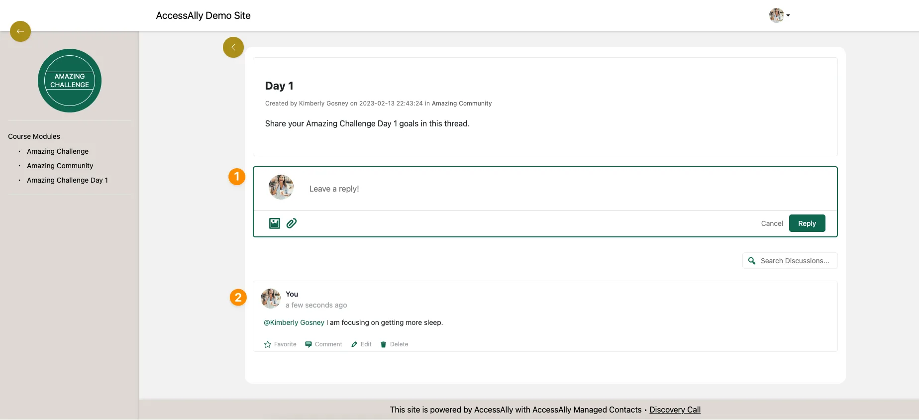 Discussions View Member