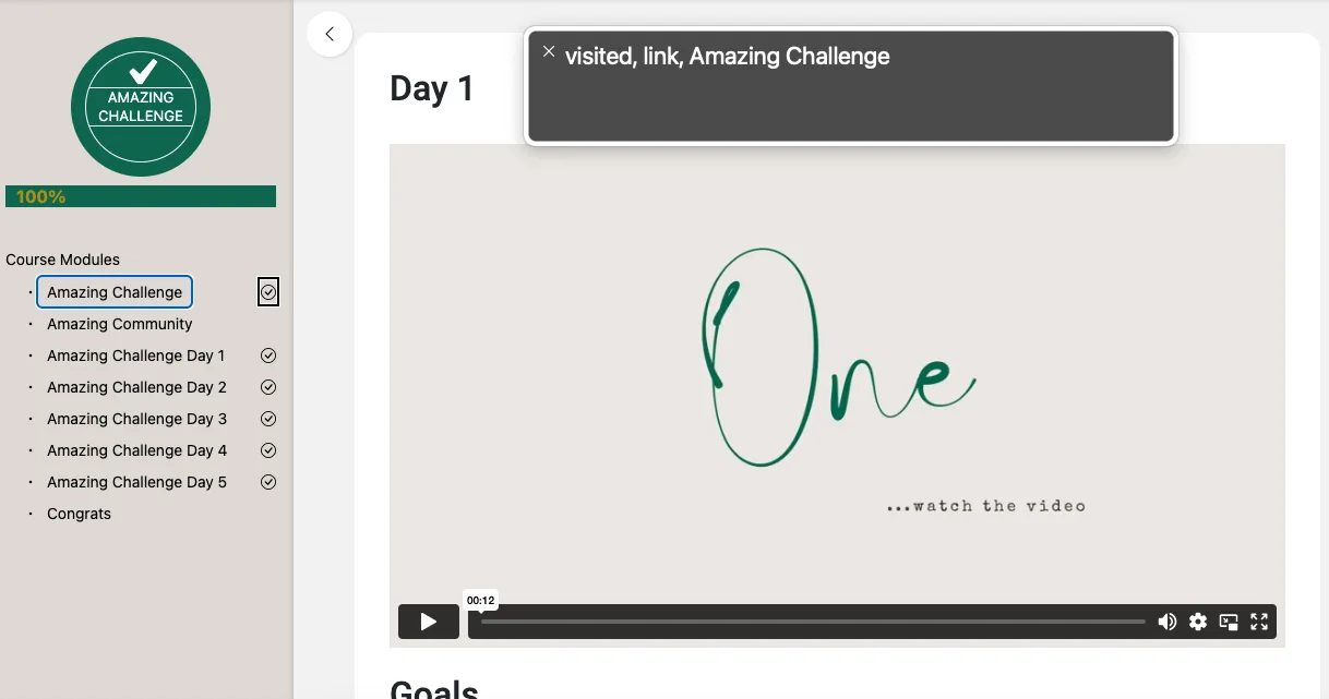 Navigation Menu AccessAlly Theme