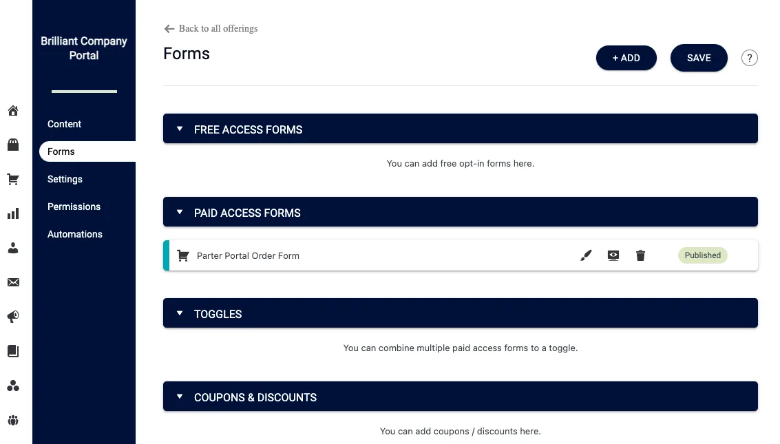 Partner Portal Forms Tab Image 2