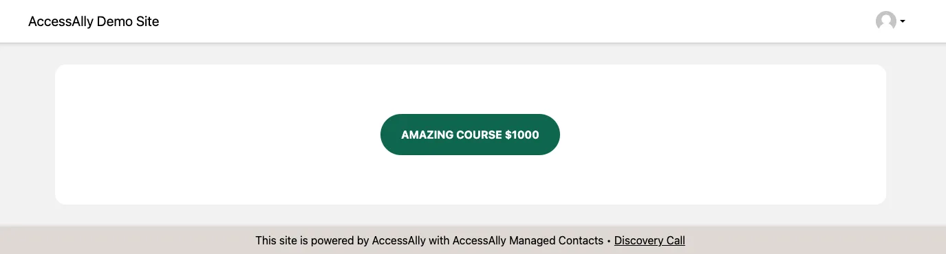 Upsell Course