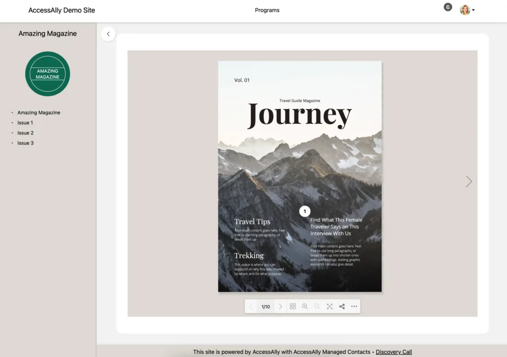 Final Workshop Example
