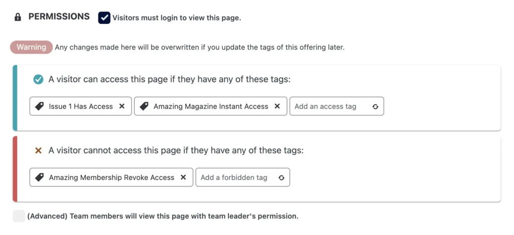 Protected Content Tagging