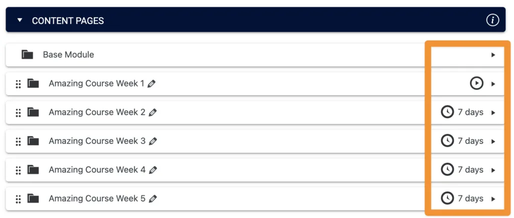 Release Timers
