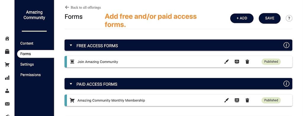 Access Forms