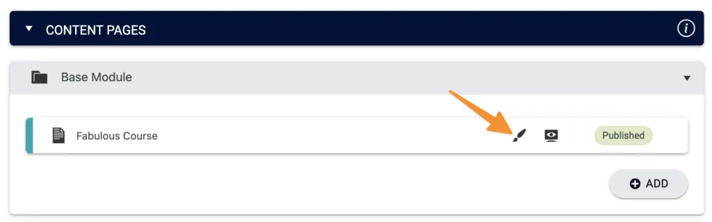 Content Pages Base Module Edit Brush