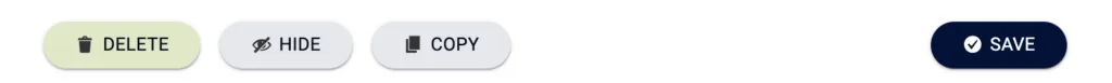Order Form Setup Buttons