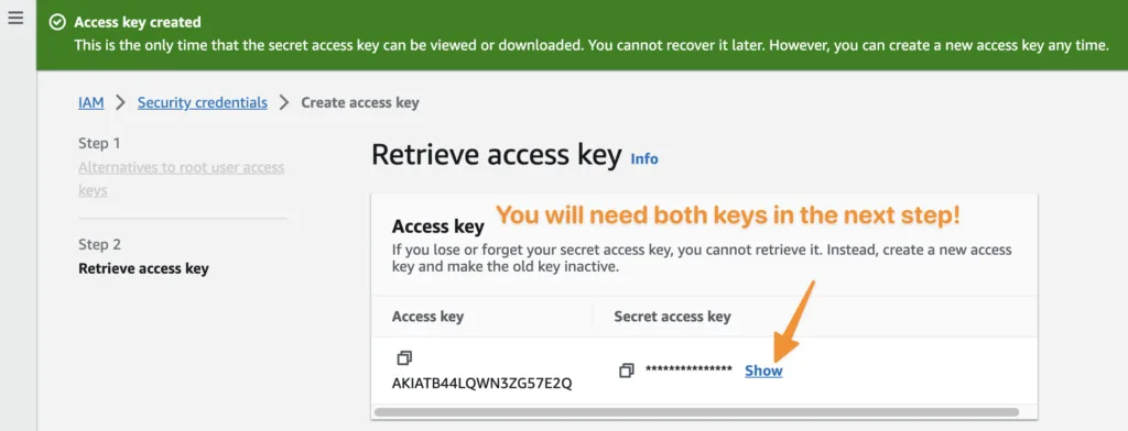 AWS Step 4