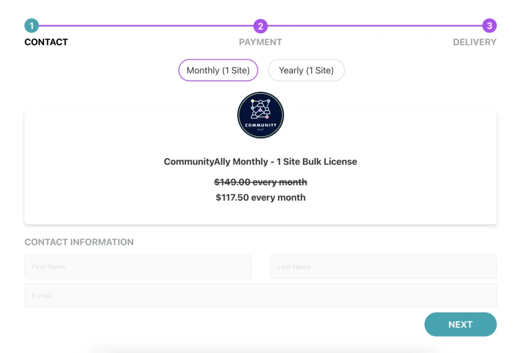 CommunityAlly Bulk License Options