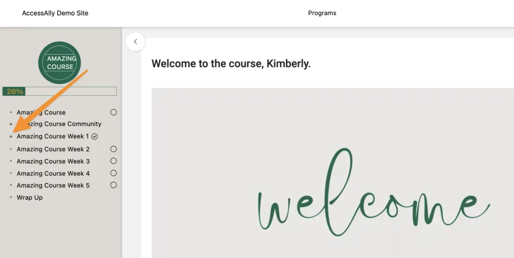 collapse sidebar example