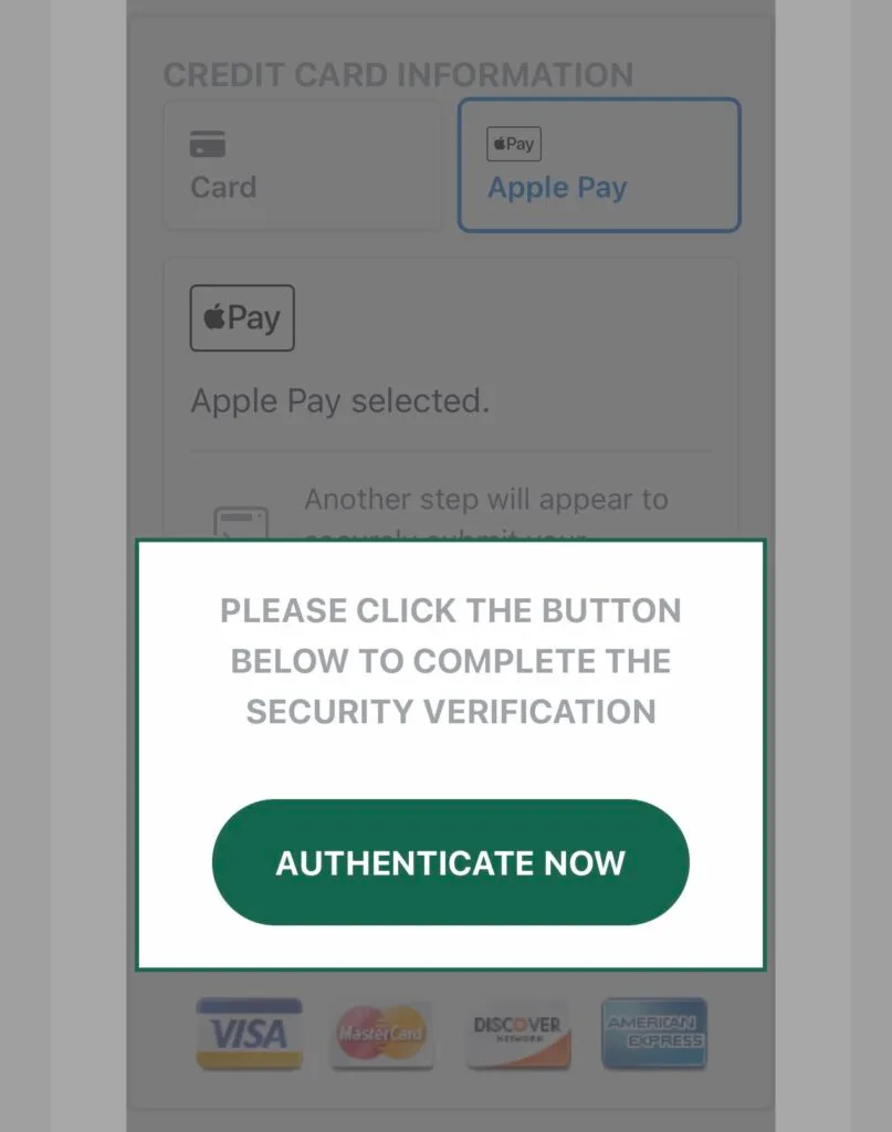 Apple Pay Authentication in AccessAlly