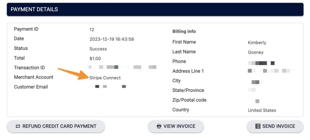 Merchant Account Settings in AccessAlly