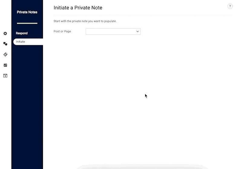 Admin Initiated Private Note Reply in AccessAlly