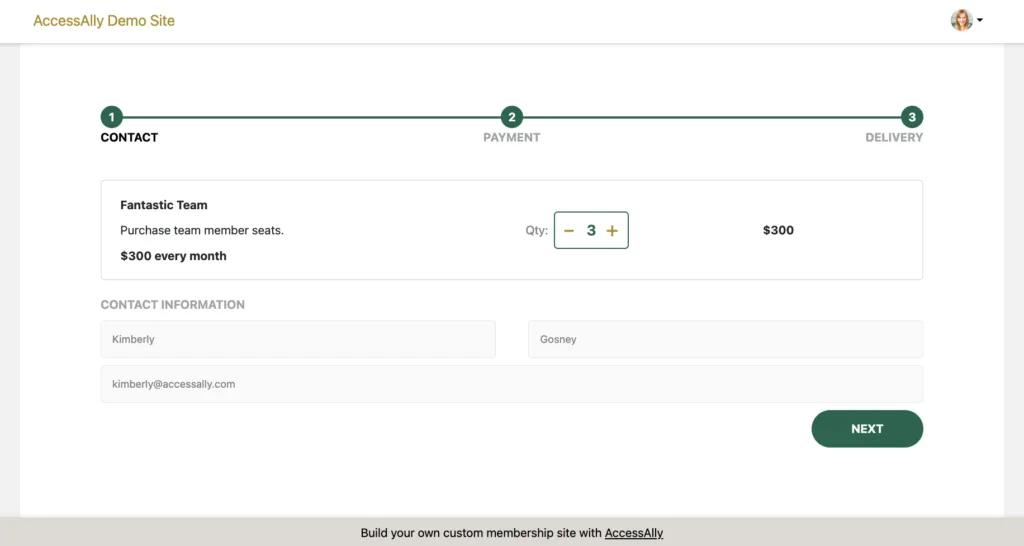 Team Leader Purchases Seats in AccessAlly | KB AccessAlly
