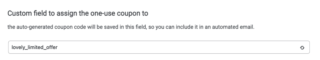 Custom Field for Coupon Code in AccessAlly