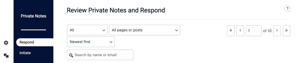 Review Your Private Notes